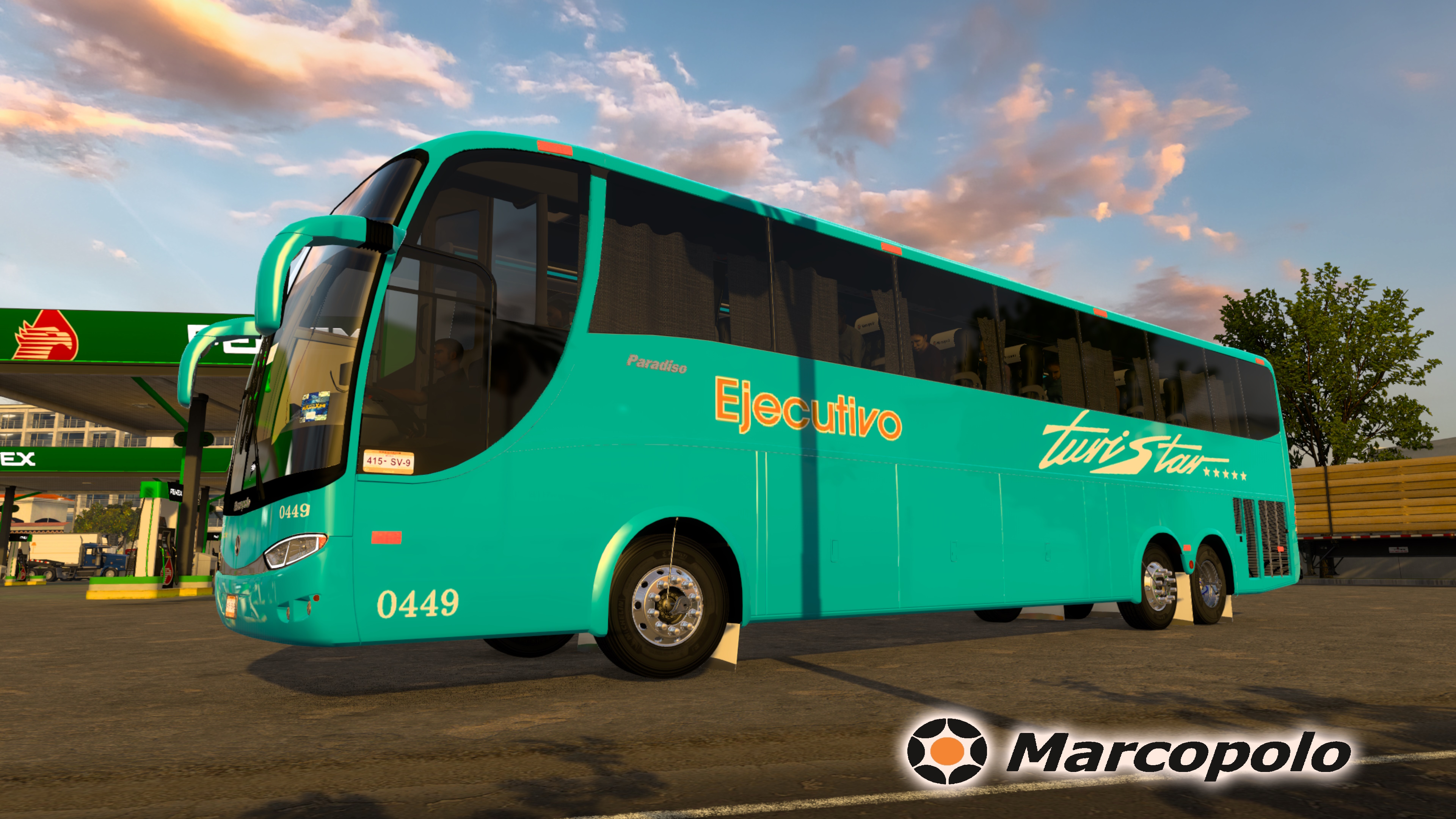 Marcopolo G6 120 HD ATS ETS2 1.53